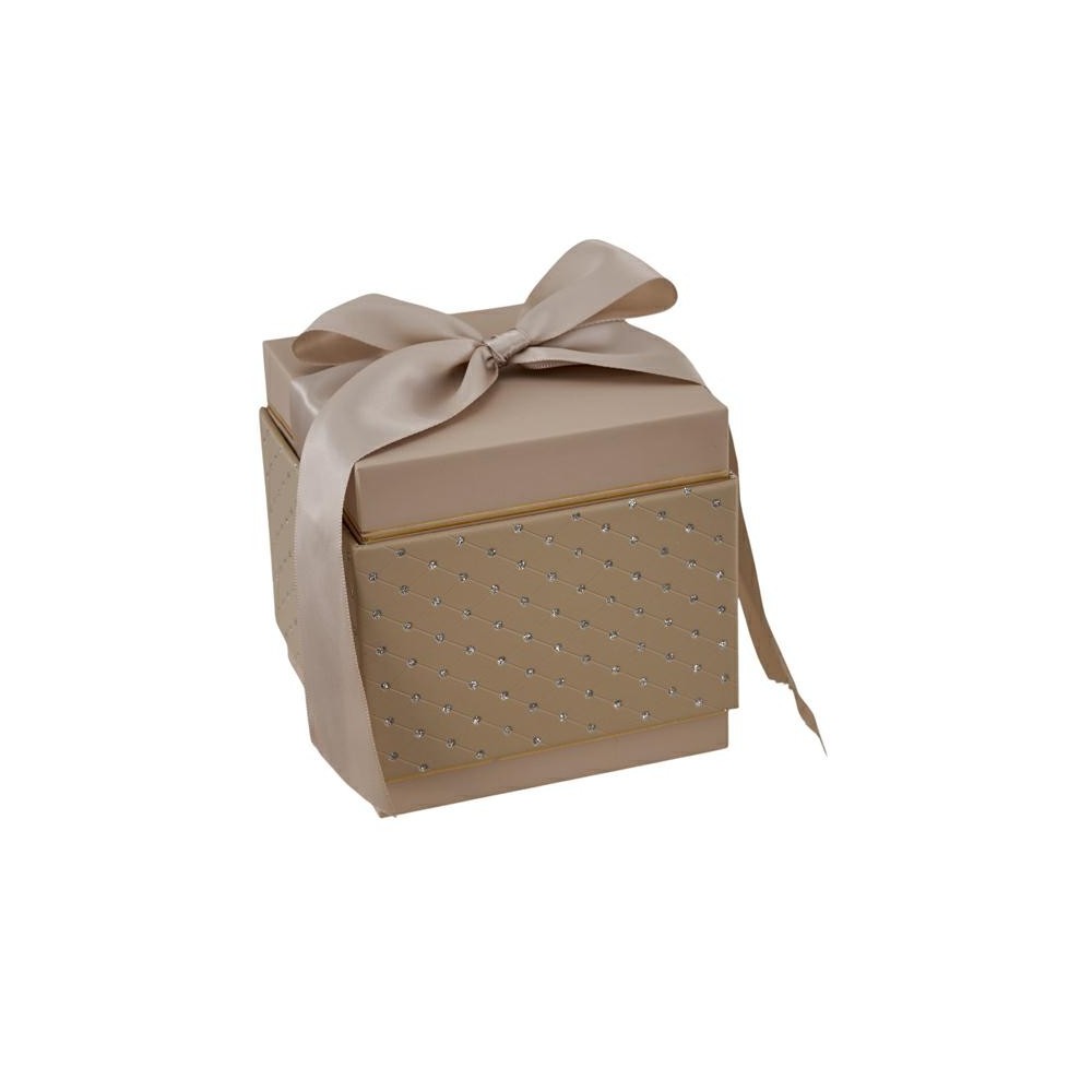 CREAM SCATOLA QUADRATA PICCOLA 12.4X12.4X12.2